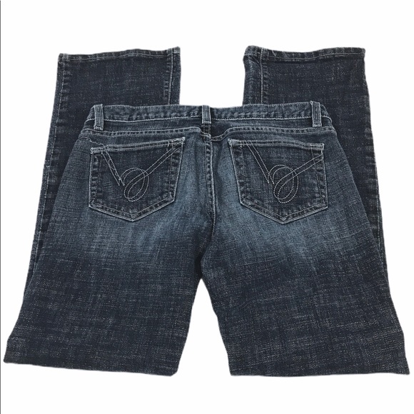 Bebe Carmen 5 Pocket Bootcut Jeans, Blue, 29 - Picture 4 of 8